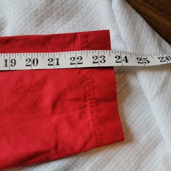 QVC Susan Graver Style Red Hooded Jacket Small EUC - Picture 9 of 15